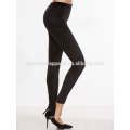 Jambières Skinny Velours Noir OEM / ODM Fabrication En Gros Mode Femmes Vêtements (TA7027L)